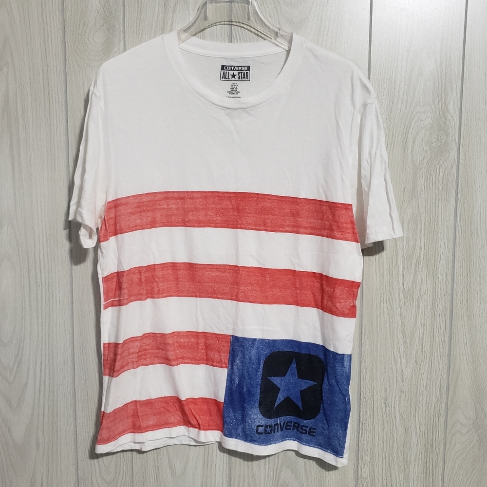 CONVERSE American T-shirt Small All Star Patriotic